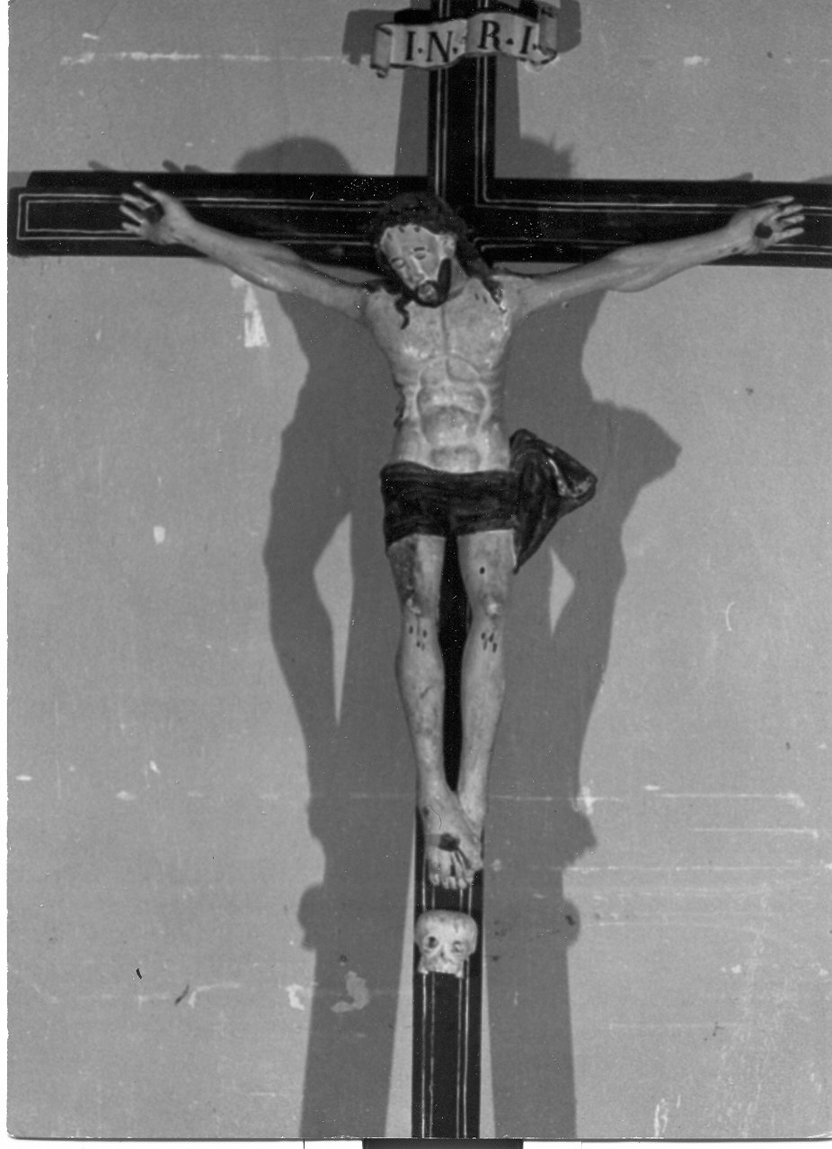 crocifisso, opera isolata - bottega umbra (sec. XIX)