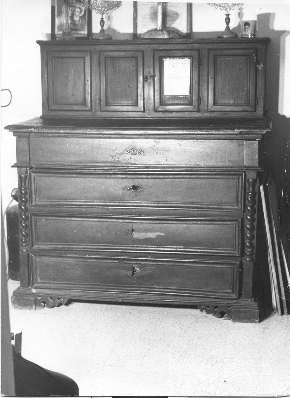 mobile da sacrestia, opera isolata - bottega umbra (sec. XVIII)