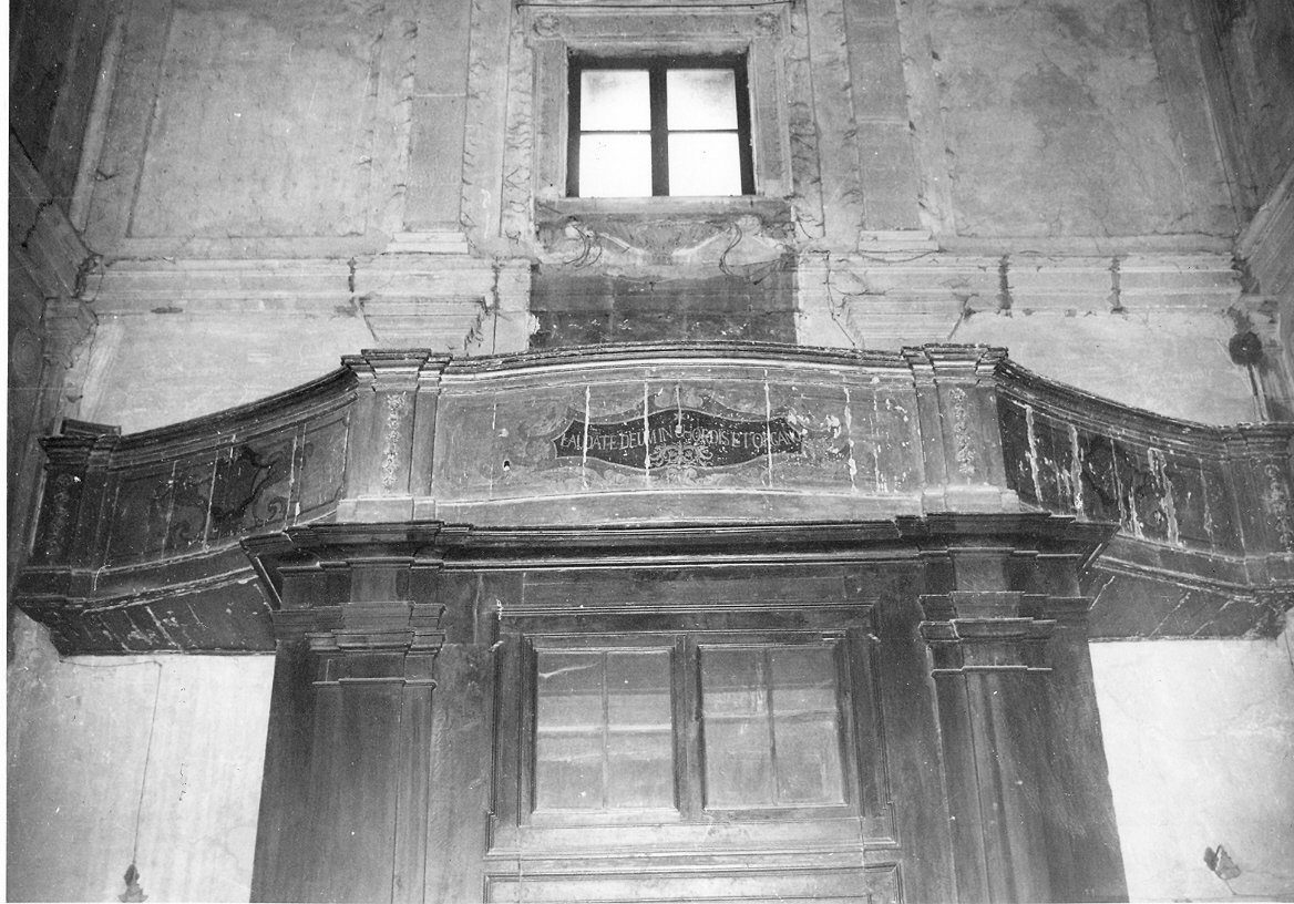 cantoria, insieme - bottega Italia centrale (sec. XVIII)