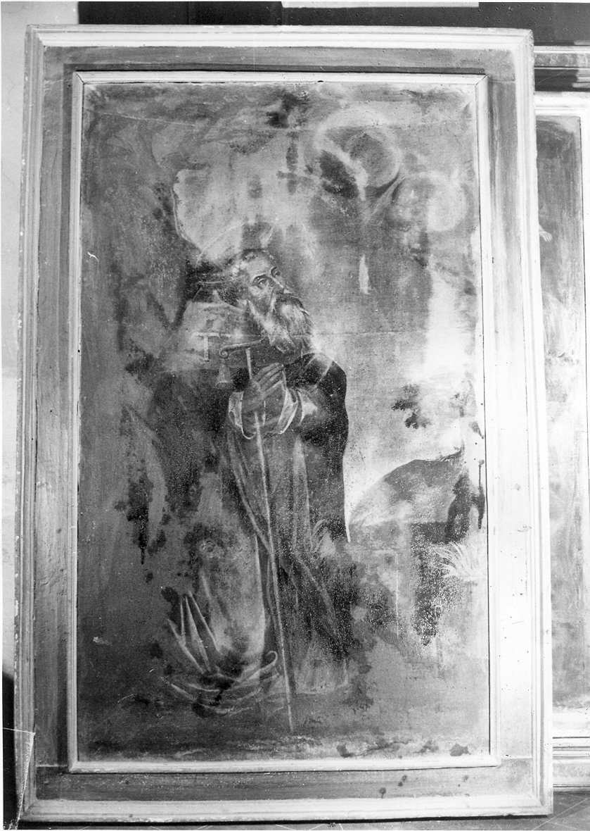 Sant'Antonio Abate (dipinto, opera isolata) - ambito umbro (sec. XVII)