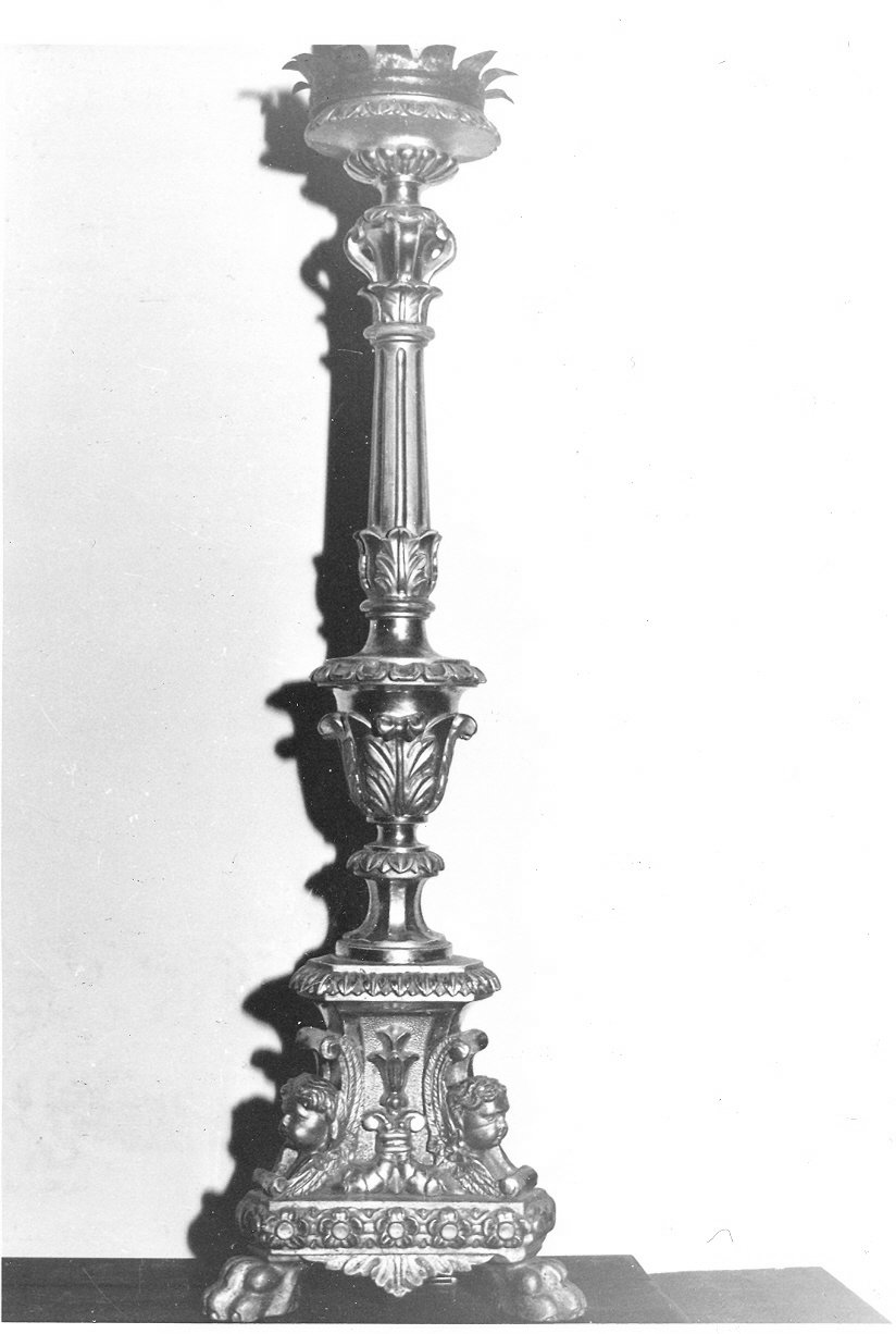 candeliere, serie - bottega Italia centrale (sec. XIX)