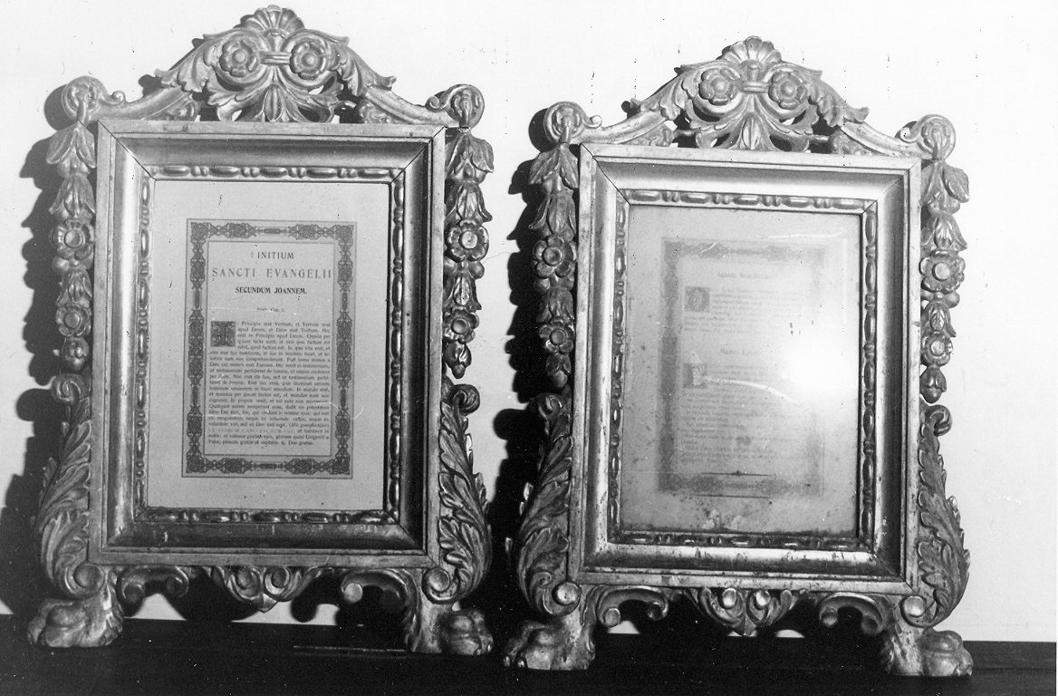 cartagloria, coppia di Cipriani Pietro (attribuito) (sec. XIX)