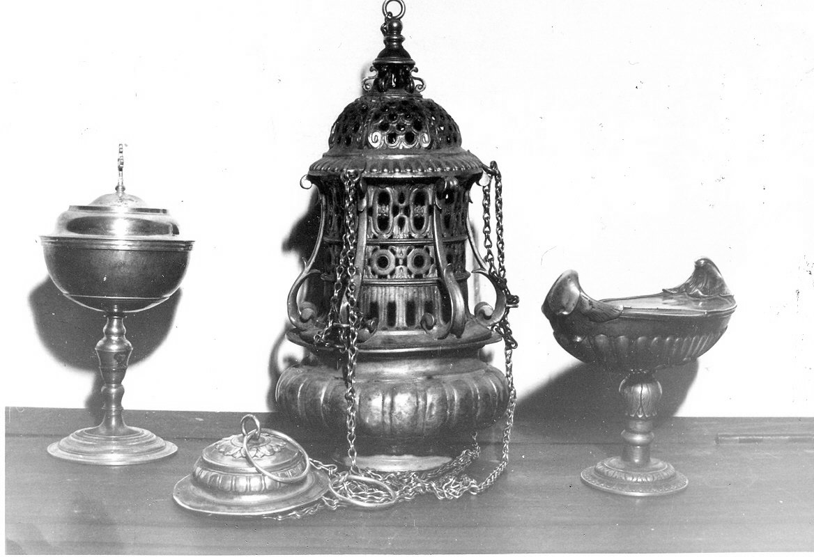 pisside, opera isolata - bottega Italia centrale (sec. XVII)