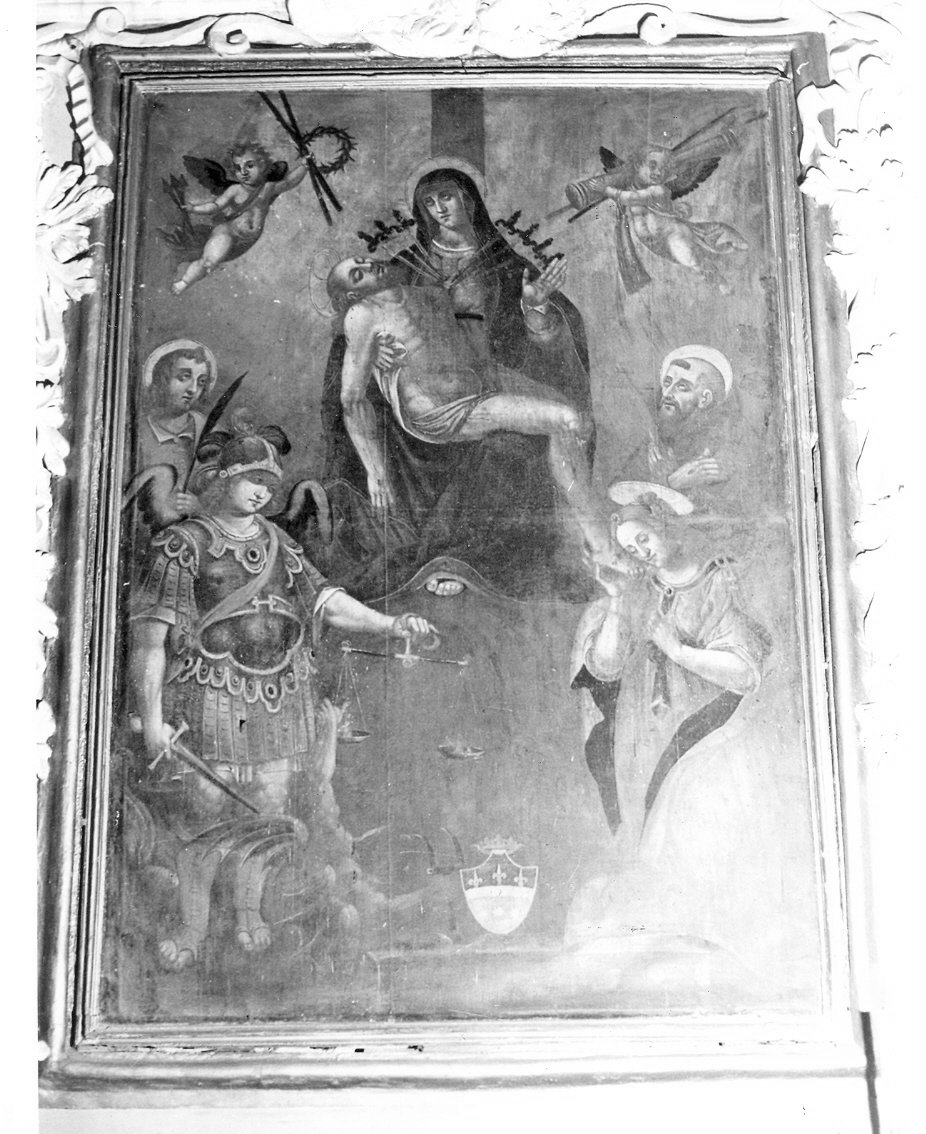 deposizione di Cristo dalla croce (dipinto, opera isolata) - ambito Italia centrale (sec. XVII)