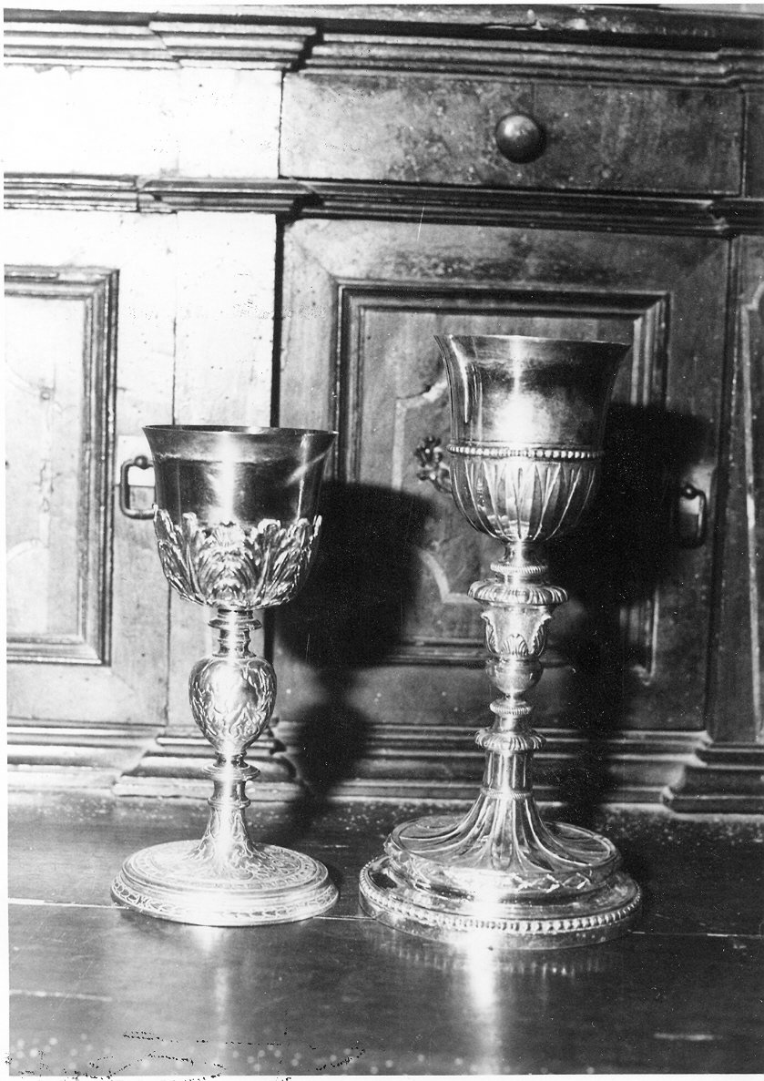calice, opera isolata - bottega Italia centrale (sec. XVIII)