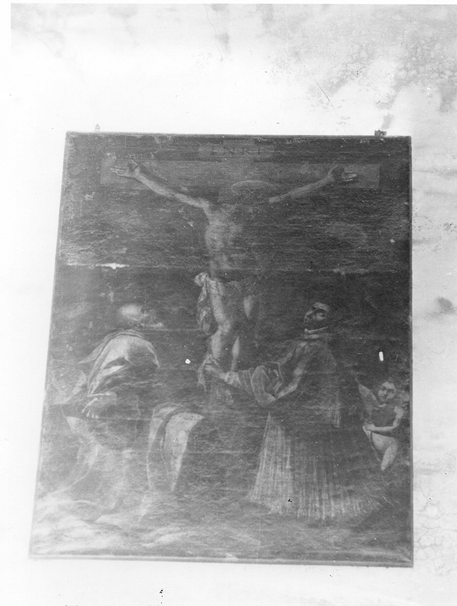 crocifissione (dipinto, opera isolata) - ambito Italia centrale (sec. XVII)