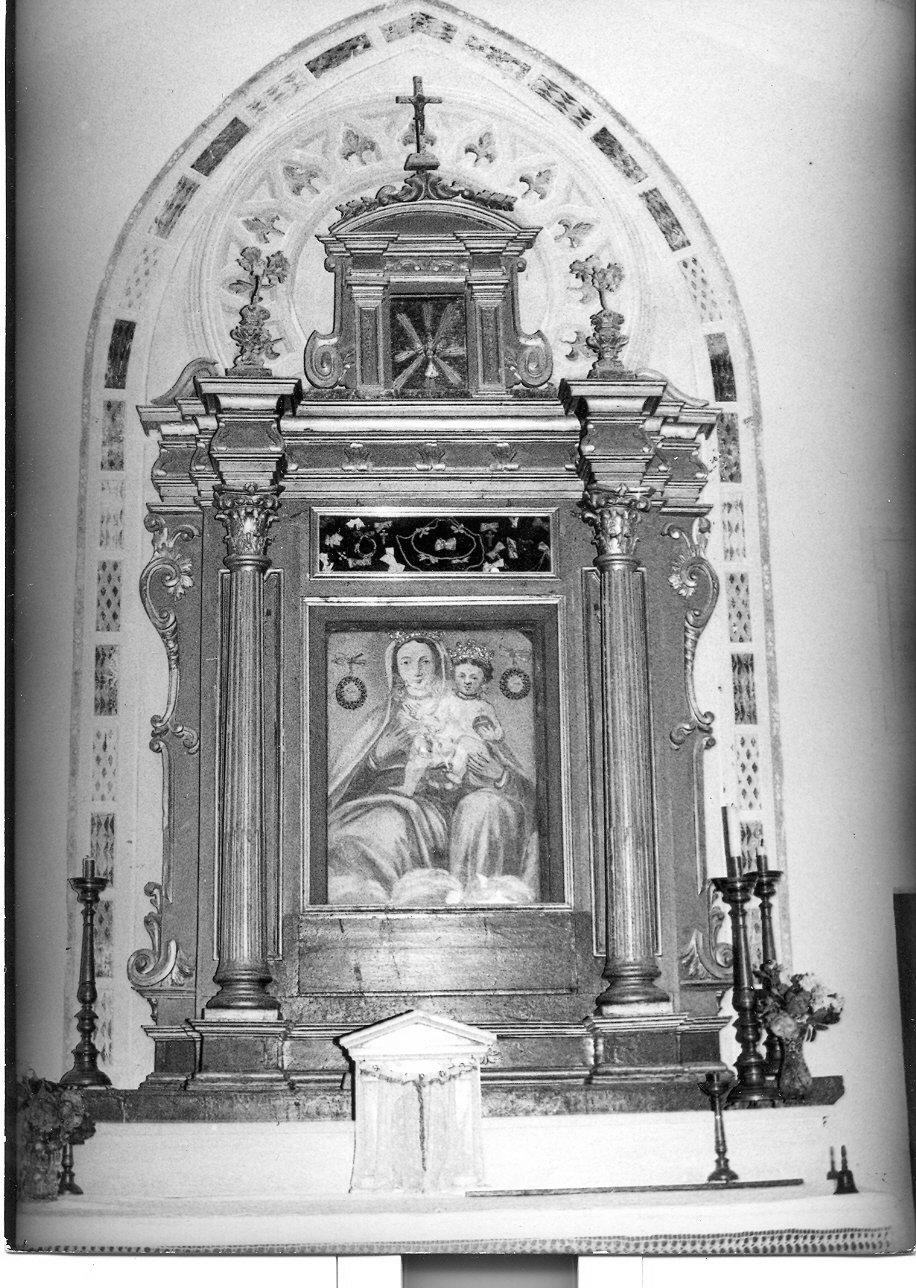 mostra d'altare, insieme - ambito umbro (sec. XVIII)