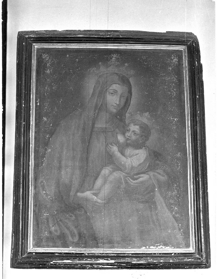 Madonna del Latte (dipinto, opera isolata) - ambito Italia centrale (sec. XVII)