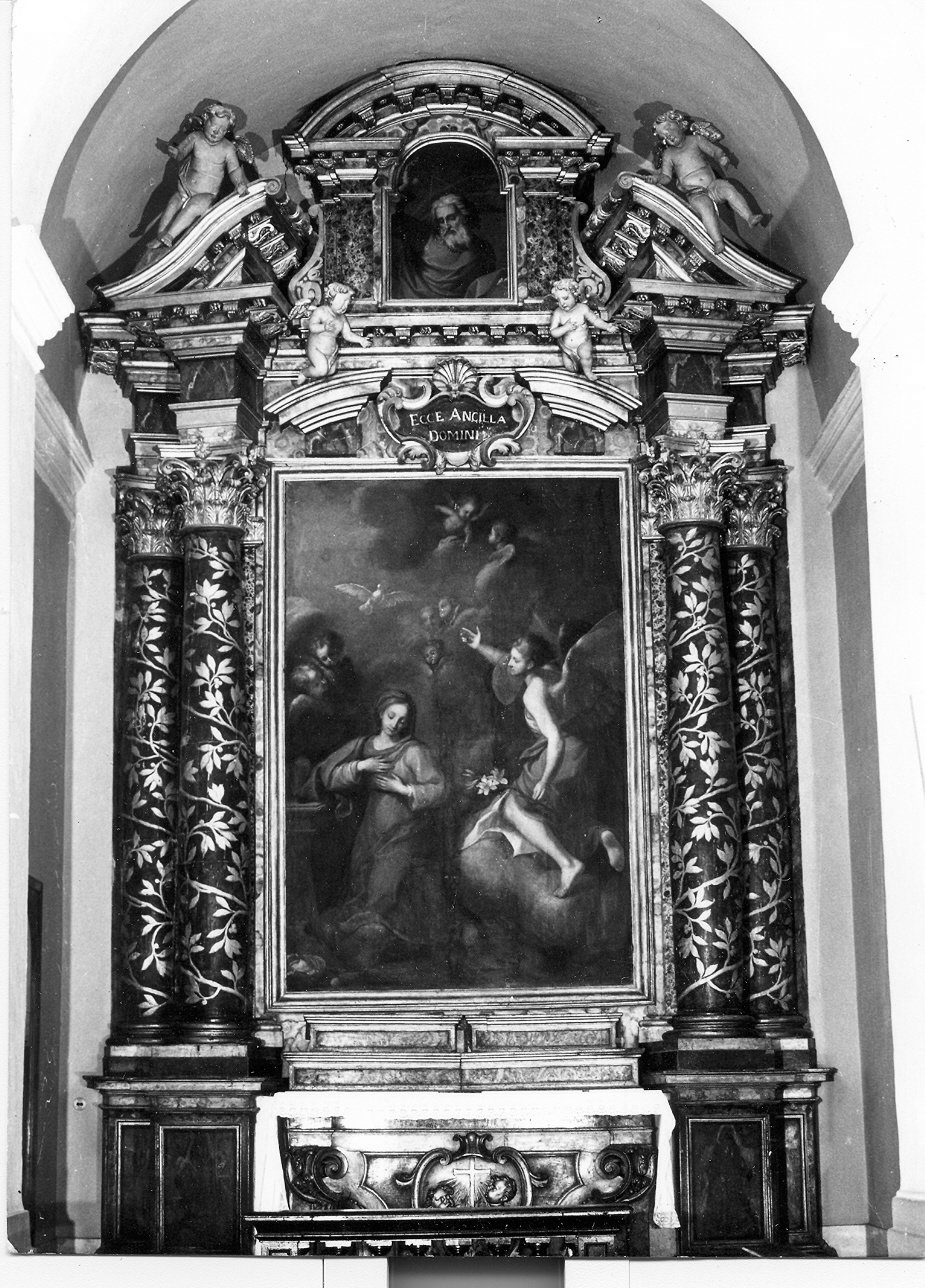 altare - a edicola, insieme - ambito umbro (sec. XVIII)