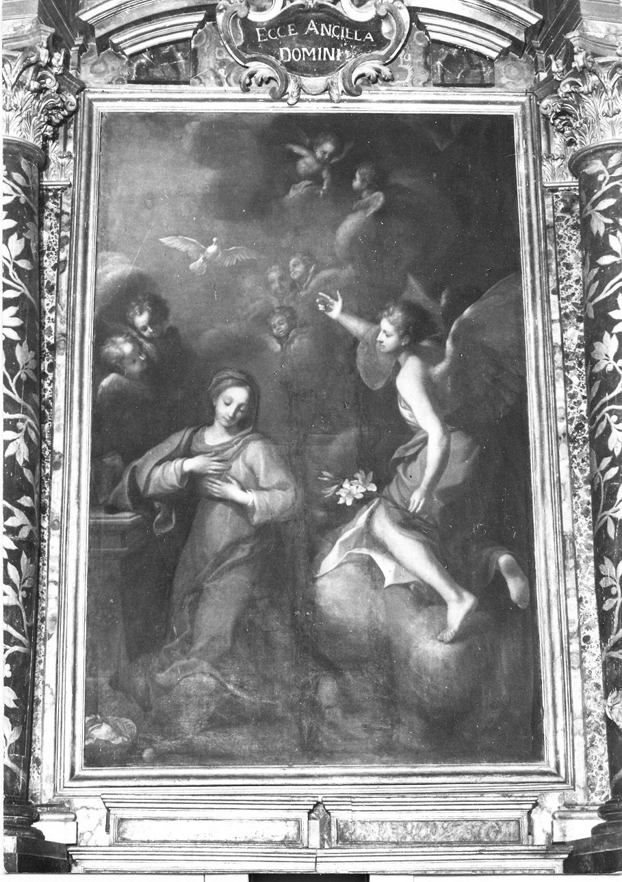 Annunciazione (dipinto, elemento d'insieme) - ambito Italia centrale (sec. XVIII)