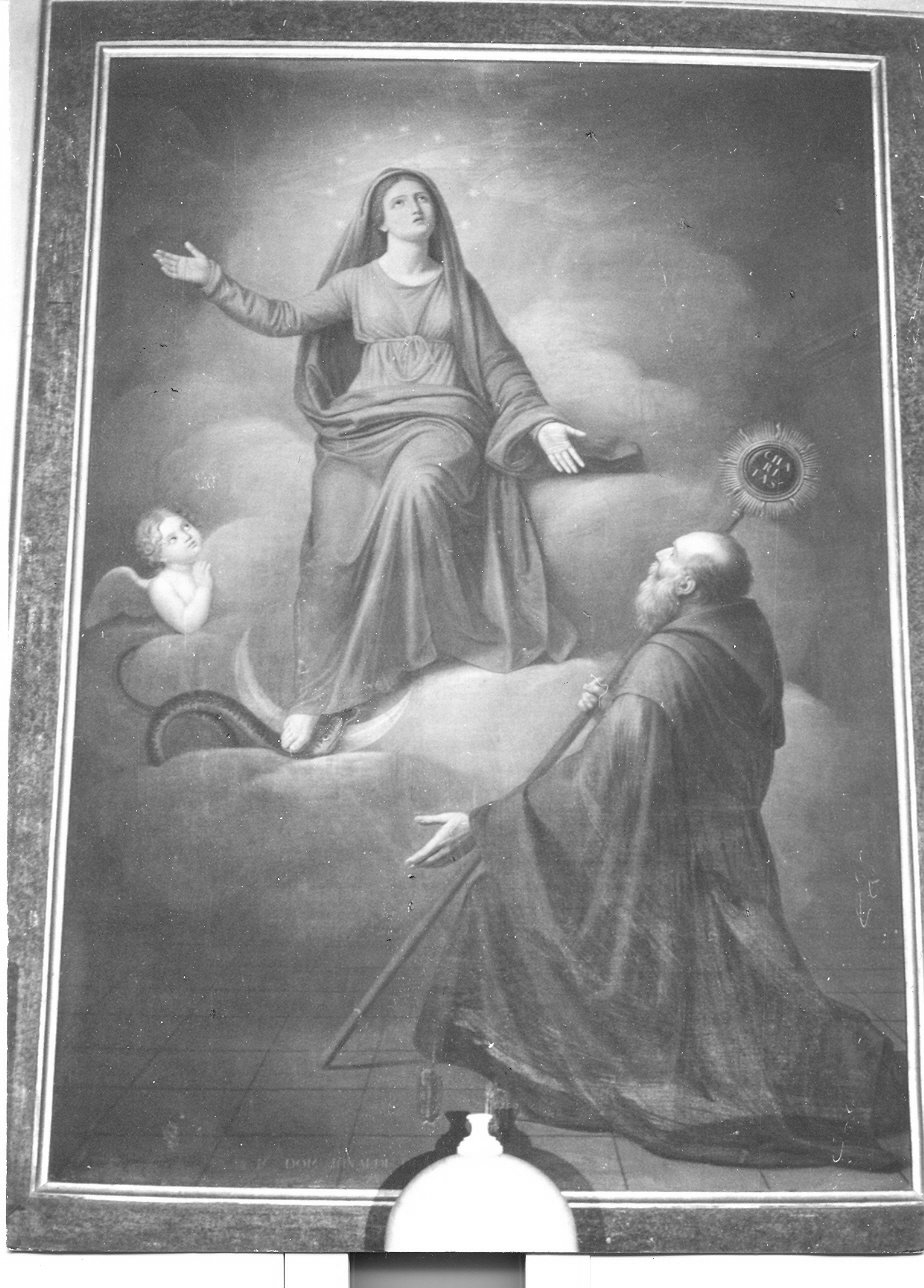 Madonna Immacolata (dipinto, opera isolata) di Tofanelli Agostino (attribuito) (sec. XIX)