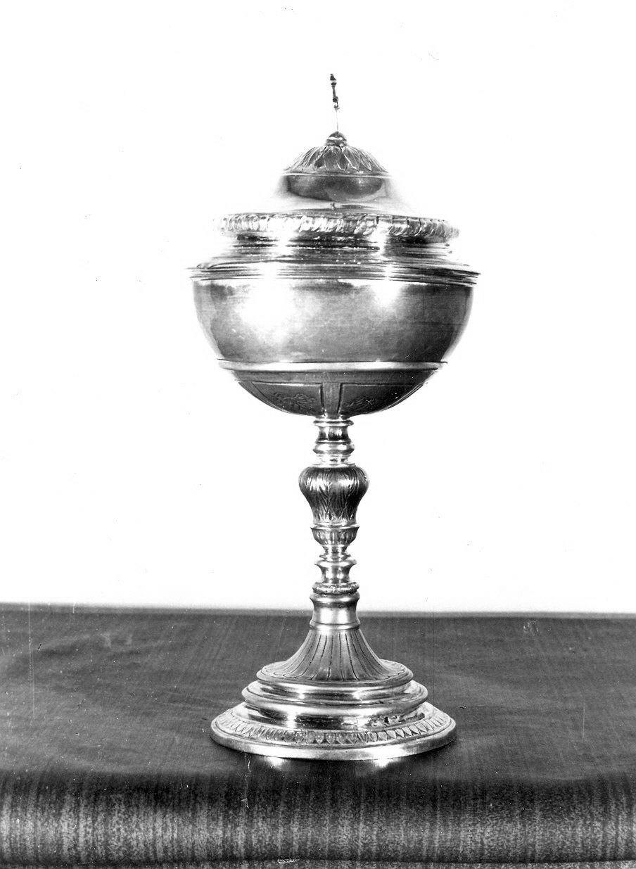 pisside, opera isolata - bottega Italia centrale (sec. XVII)