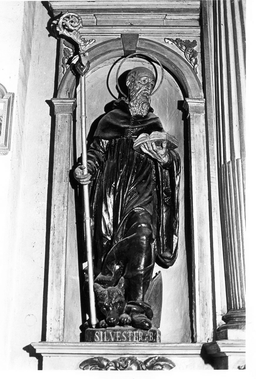 statua, elemento d'insieme - bottega umbra (metà sec. XVII)