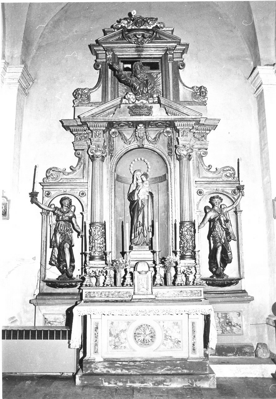 altare - a edicola, insieme di Scaglia Leonardo (attribuito) (secondo quarto sec. XVII)