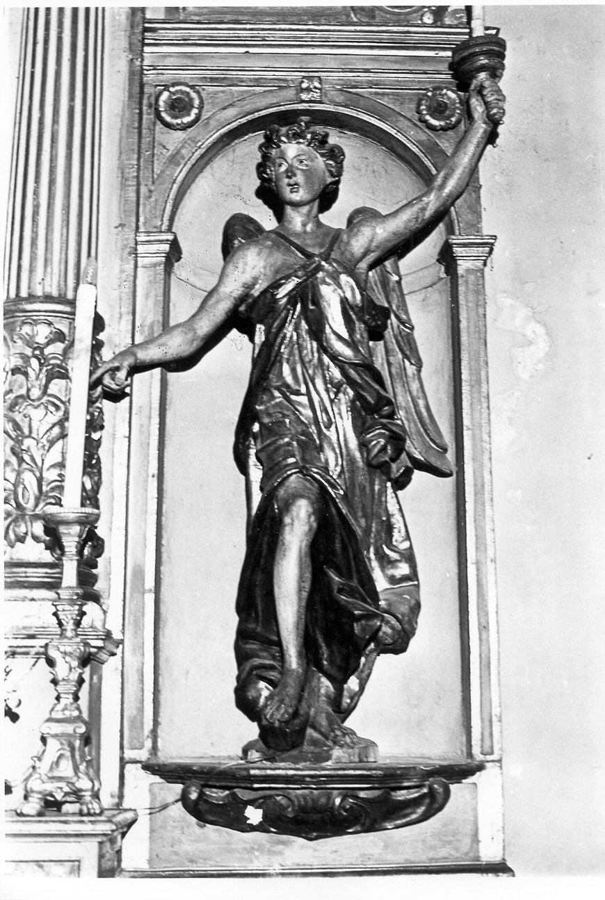 statua, elemento d'insieme di Scaglia Leonardo (attribuito) (prima metà sec. XVII)
