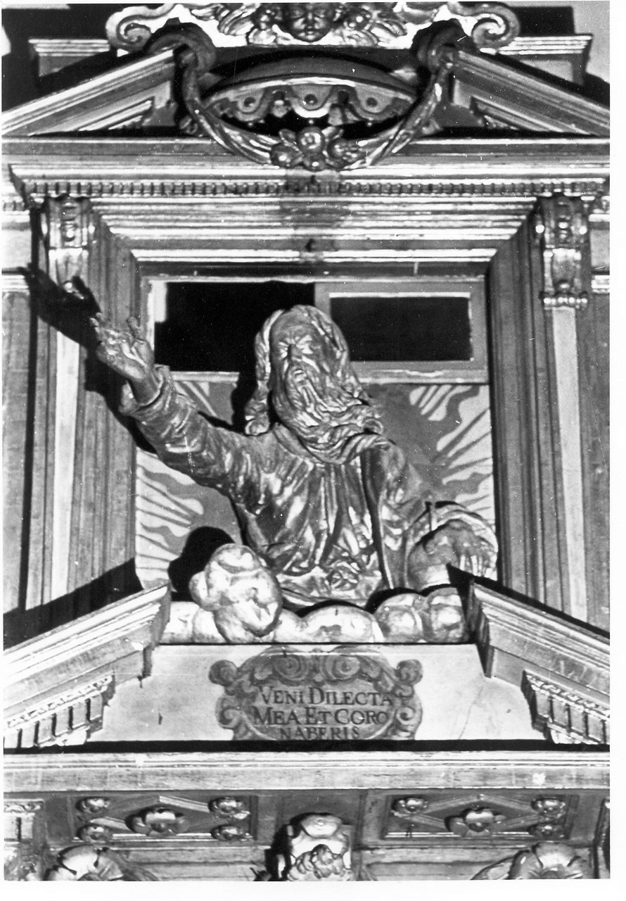 Dio Padre (statua, elemento d'insieme) di Scaglia Leonardo (attribuito) (prima metà sec. XVII)