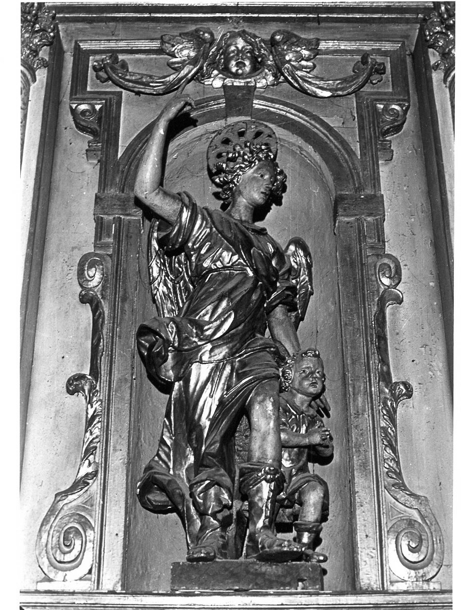 gruppo scultoreo, elemento d'insieme di Scaglia Leonardo (attribuito) (prima metà sec. XVII)