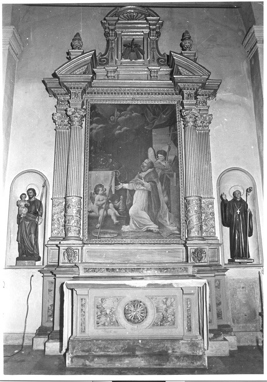 altare - a edicola, insieme di Scaglia Leonardo (attribuito) (prima metà sec. XVII)