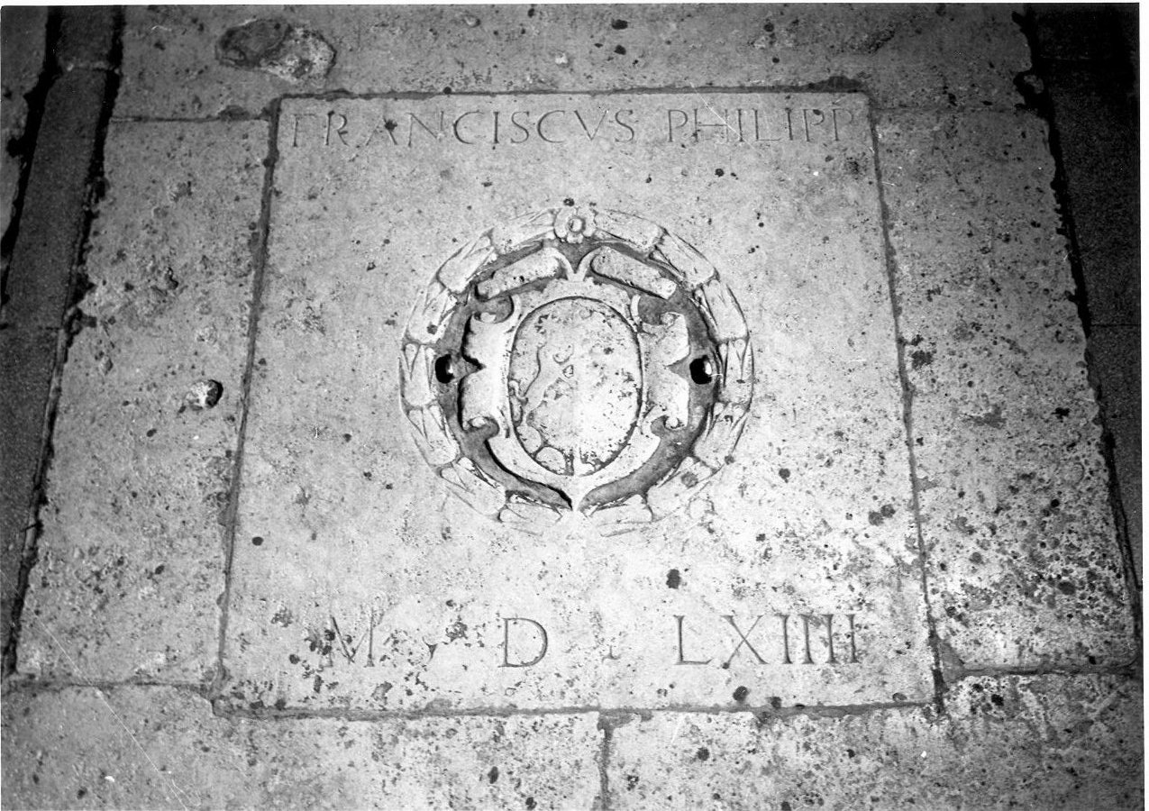 lapide tombale, opera isolata - bottega umbra (sec. XVI)