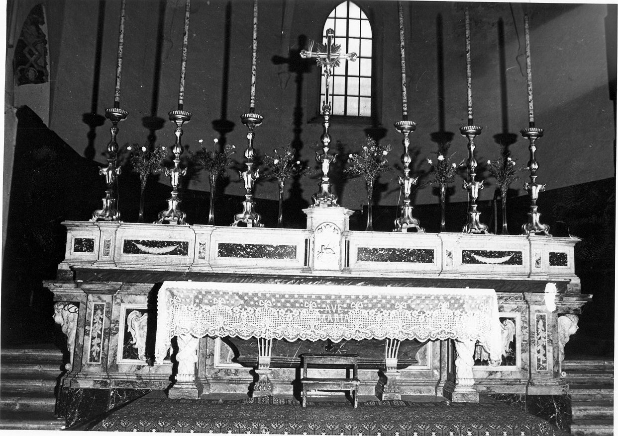 altare - a mensa, insieme - bottega umbra (prima metà sec. XIX)