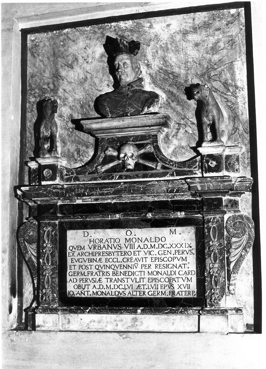 monumento funebre, insieme - bottega Italia centrale (sec. XVII)