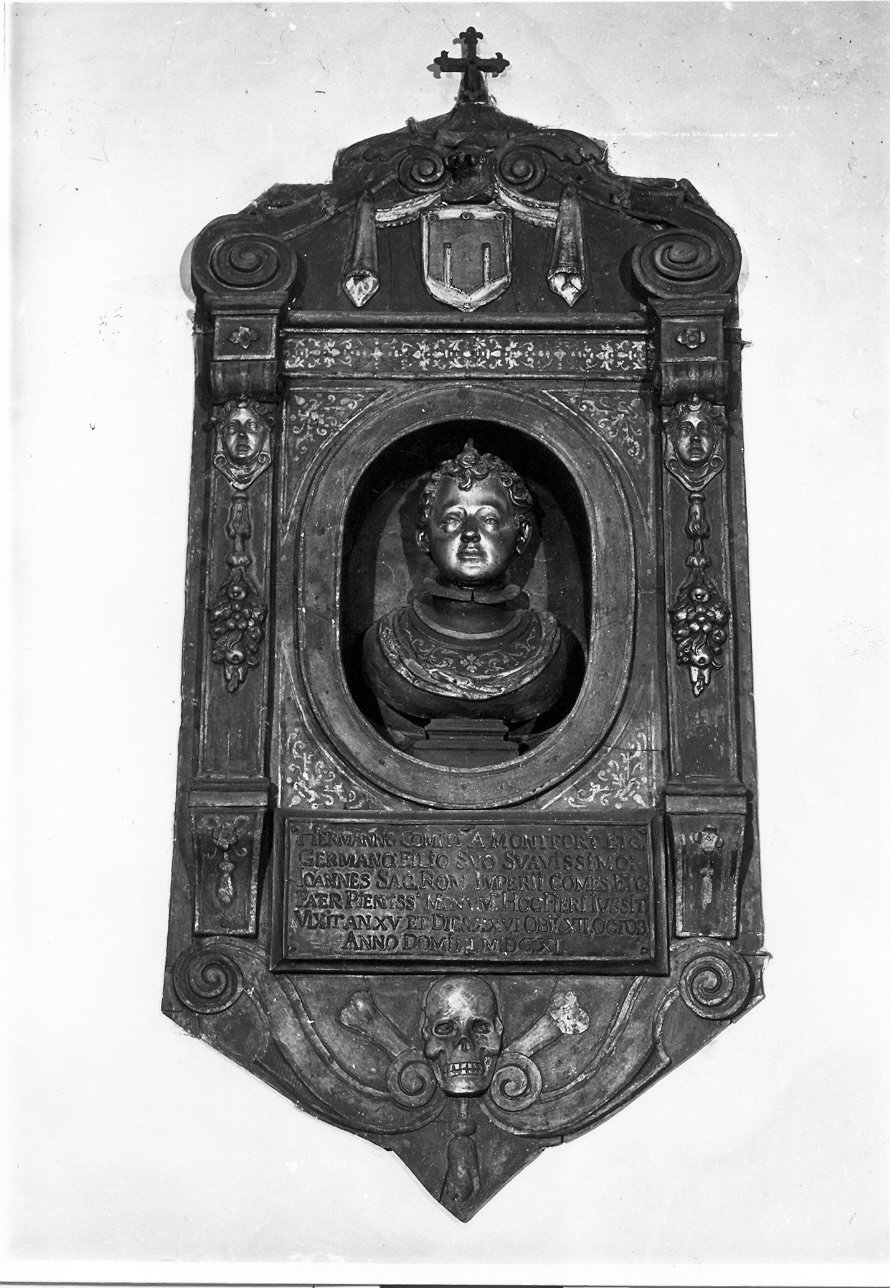 monumento funebre, opera isolata - bottega tedesca (sec. XVII)