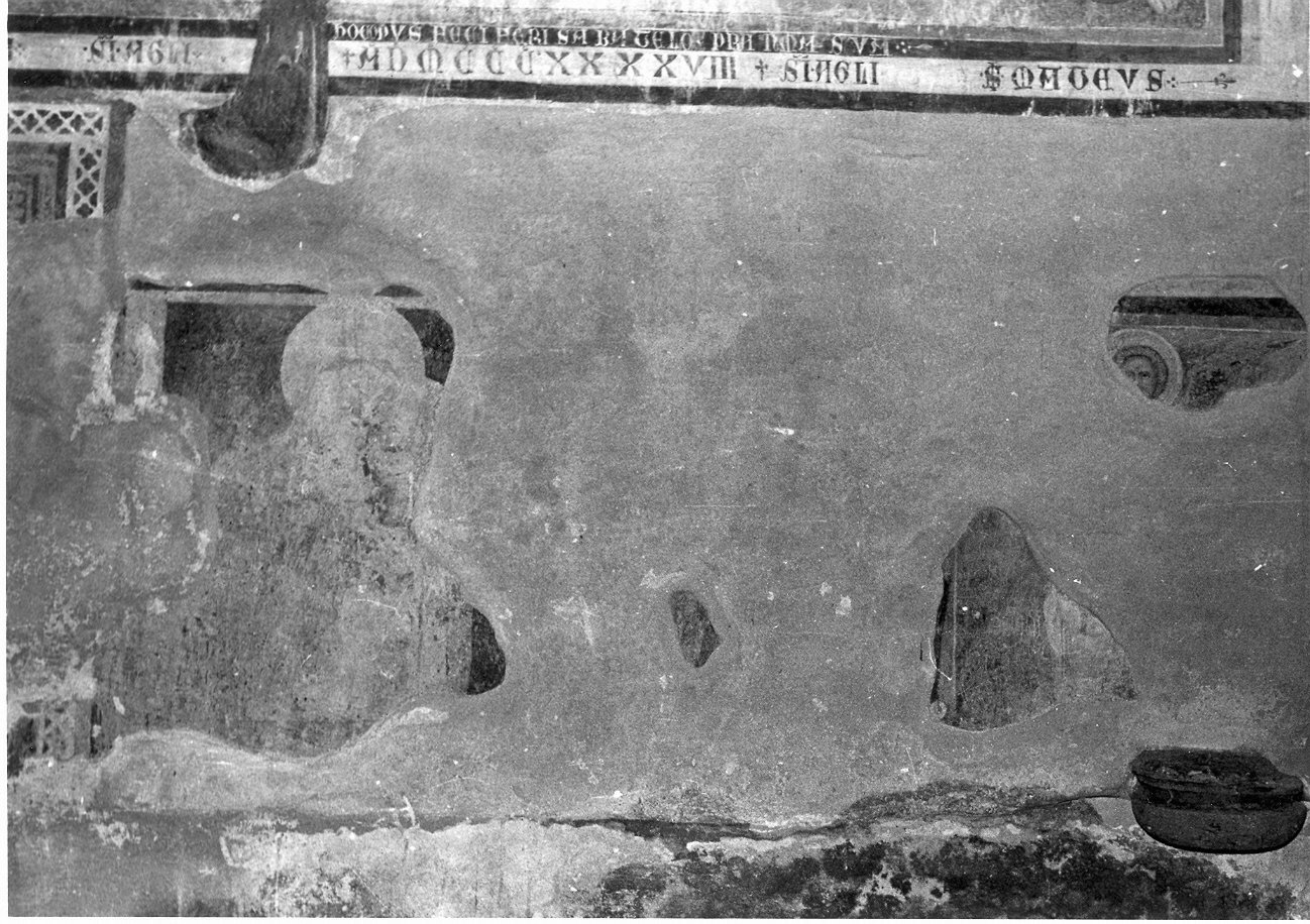 Madonna con Bambino (dipinto, frammento) - ambito Italia centrale (sec. XIV)