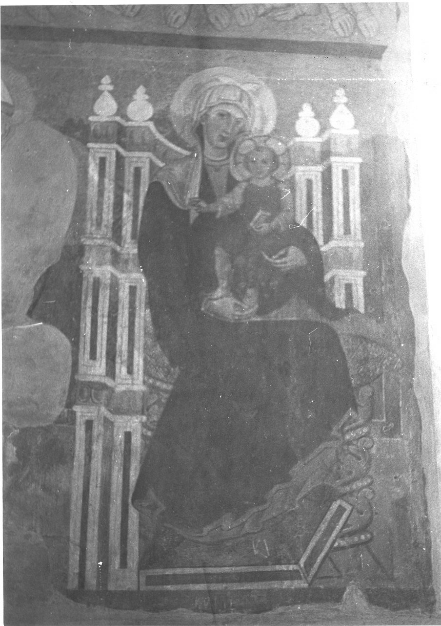 Madonna in trono con Bambino e Santi (dipinto, complesso decorativo) di Maestro del Trittico di Perugia (attribuito) (ultimo quarto sec. XIII)