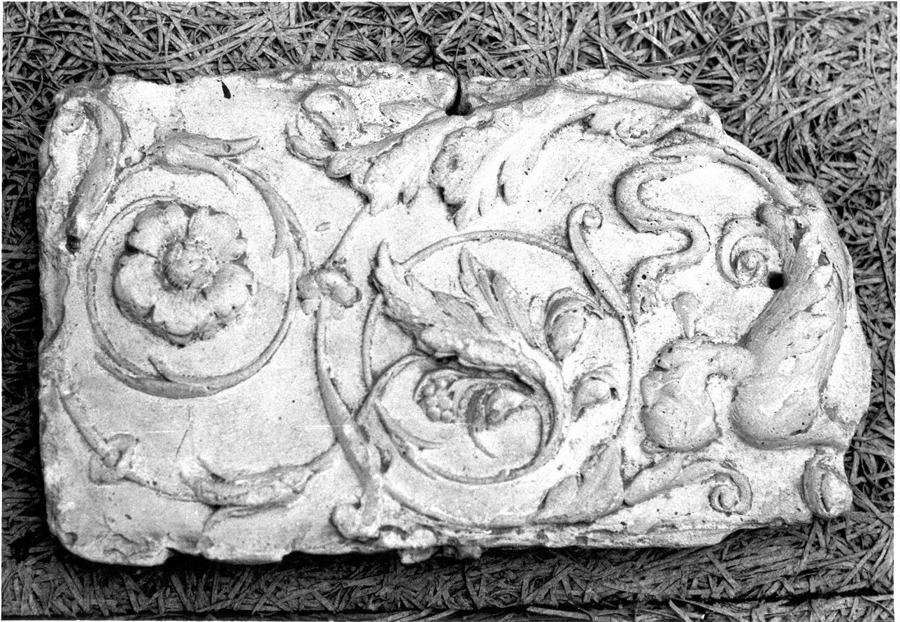 rilievo, frammento - bottega italiana (sec. XIX)