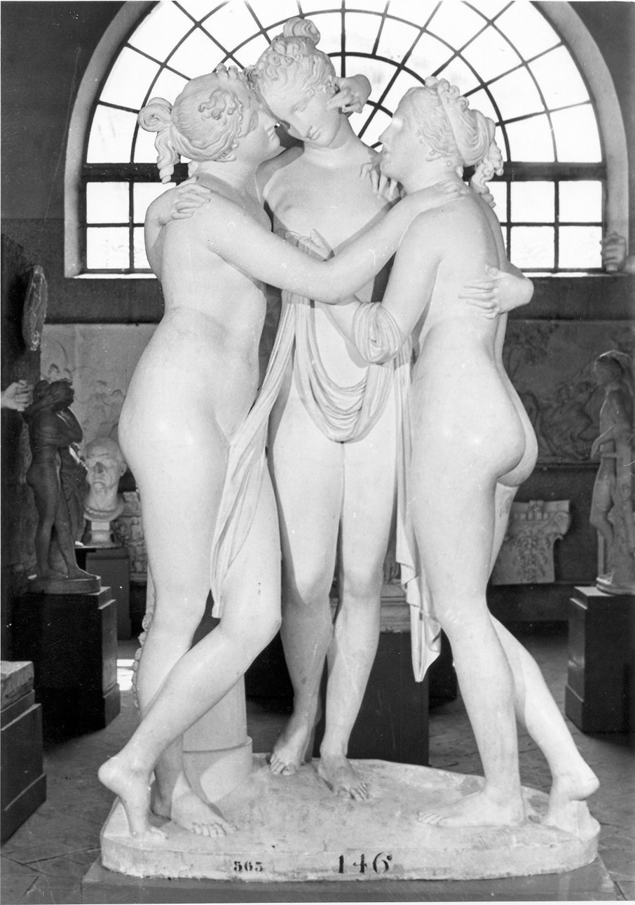 gruppo scultoreo, opera isolata di Canova Antonio (attribuito) (primo quarto sec. XIX)