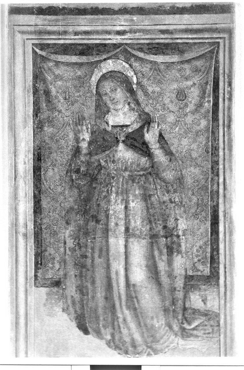 Madonna delle Grazie, Madonna con personaggi che implorano il suo aiuto (dipinto, opera isolata) di Giannicola di Paolo (attribuito) (prima metà sec. XVI)