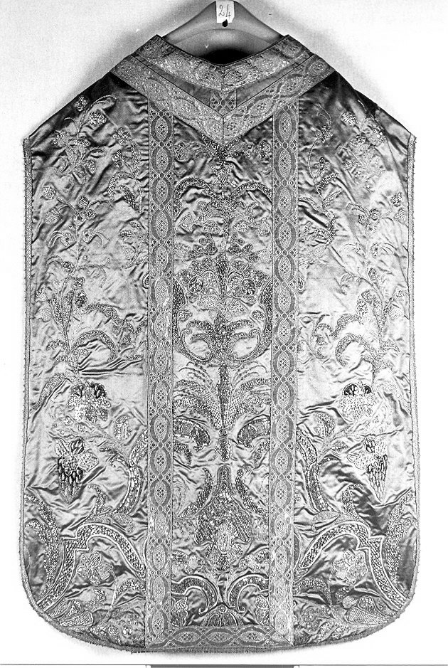 paramento liturgico, elemento d'insieme - manifattura veneta (fine/inizio secc. XIX/ XX)