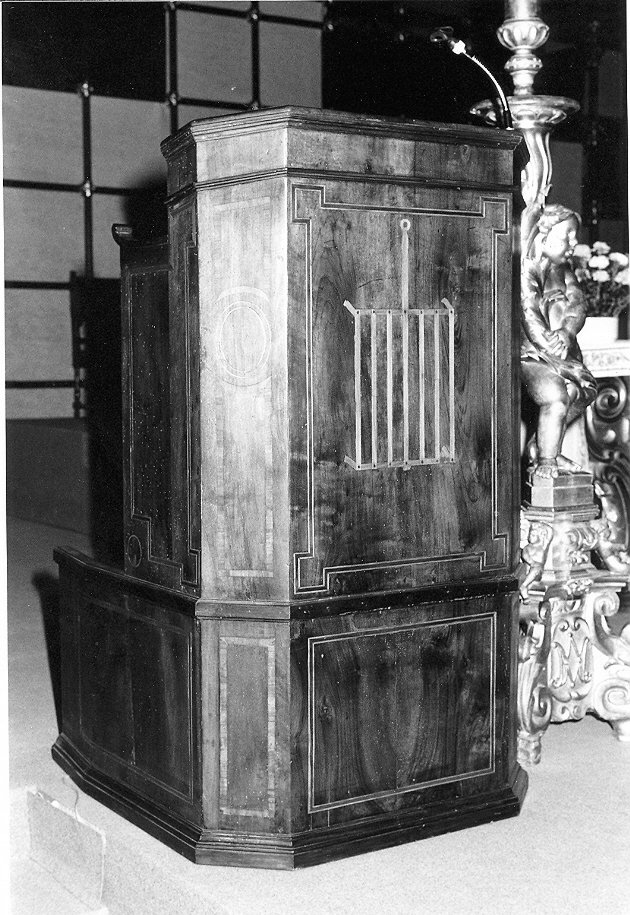 ambone, opera isolata - bottega Italia centrale (sec. XVIII)