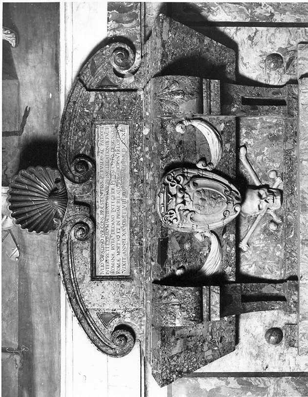 monumento funebre, insieme - bottega Italia centrale (seconda metà sec. XVIII)