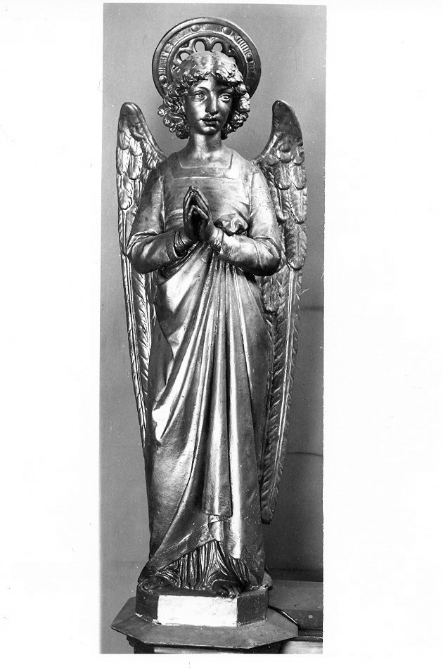 statua, elemento d'insieme - bottega umbra (sec. XIX)