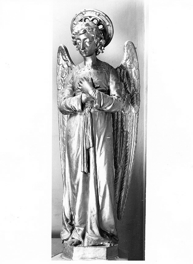 statua, elemento d'insieme - bottega umbra (sec. XIX)