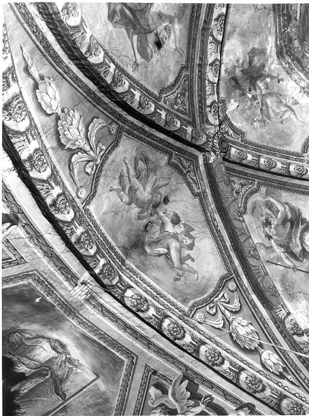 putti alati (dipinto, elemento d'insieme) - ambito Italia centrale (sec. XVIII)