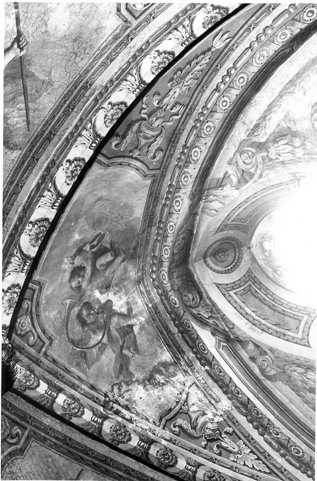 putti alati (dipinto, elemento d'insieme) - ambito Italia centrale (sec. XVIII)