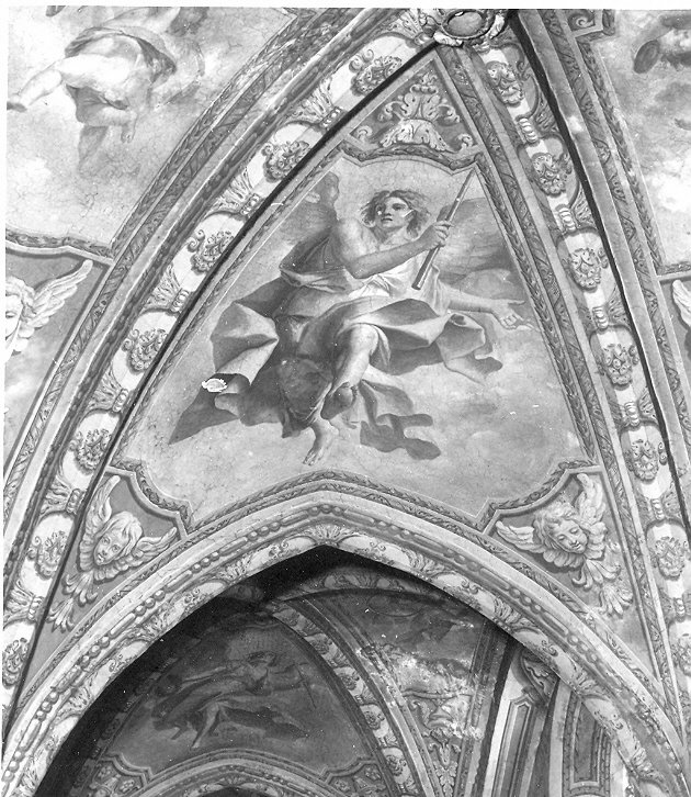 angelo (dipinto, elemento d'insieme) - ambito Italia centrale (sec. XVIII)