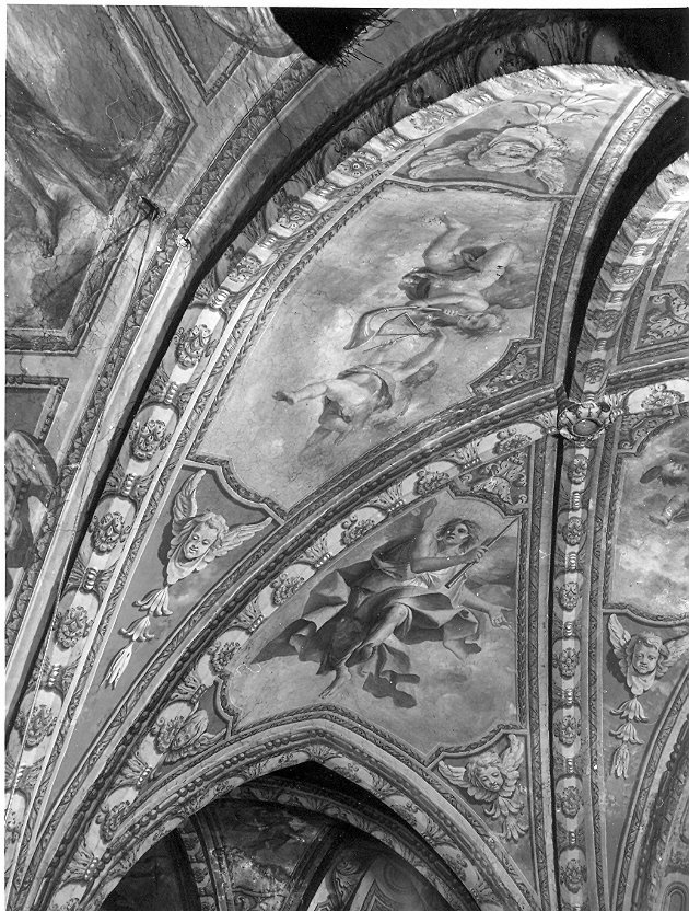 putti alati (dipinto, elemento d'insieme) - ambito Italia centrale (sec. XVIII)