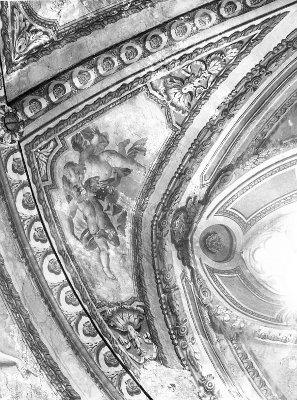 putti alati (dipinto, elemento d'insieme) - ambito Italia centrale (sec. XVIII)