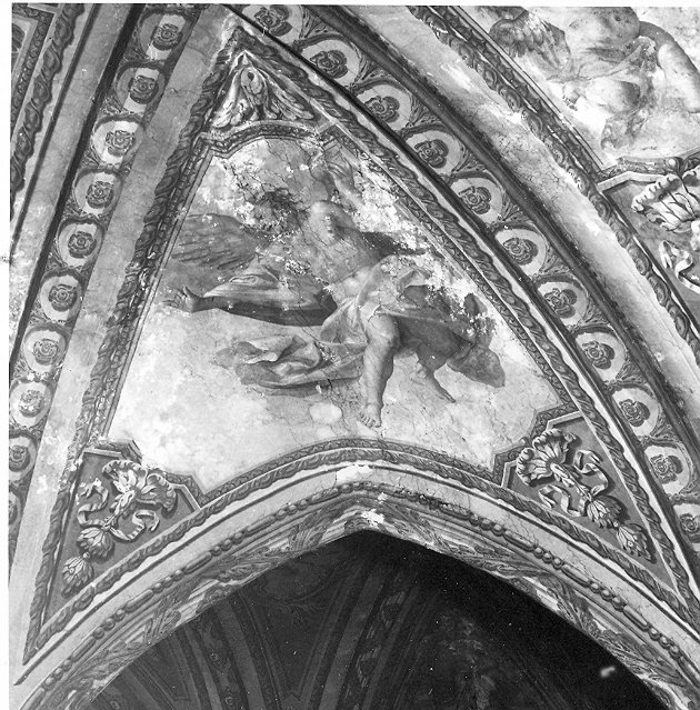 angelo (dipinto, elemento d'insieme) - ambito Italia centrale (sec. XVIII)