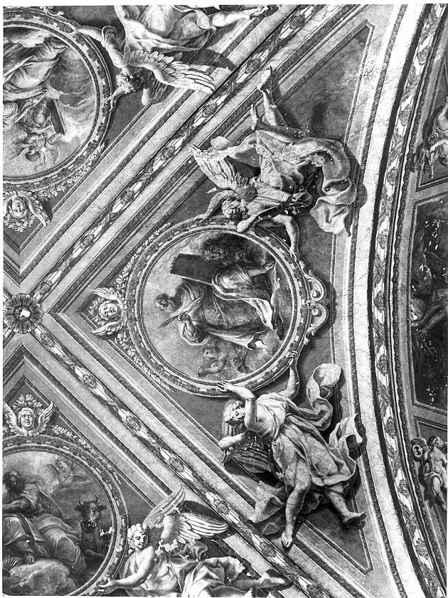 San Marco Evangelista (dipinto, elemento d'insieme) di Appiani Francesco (attribuito) (sec. XVIII)