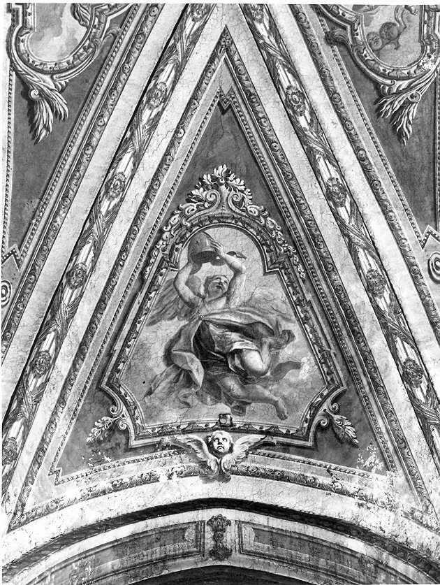 angelo (dipinto, elemento d'insieme) - ambito Italia centrale (sec. XVIII)