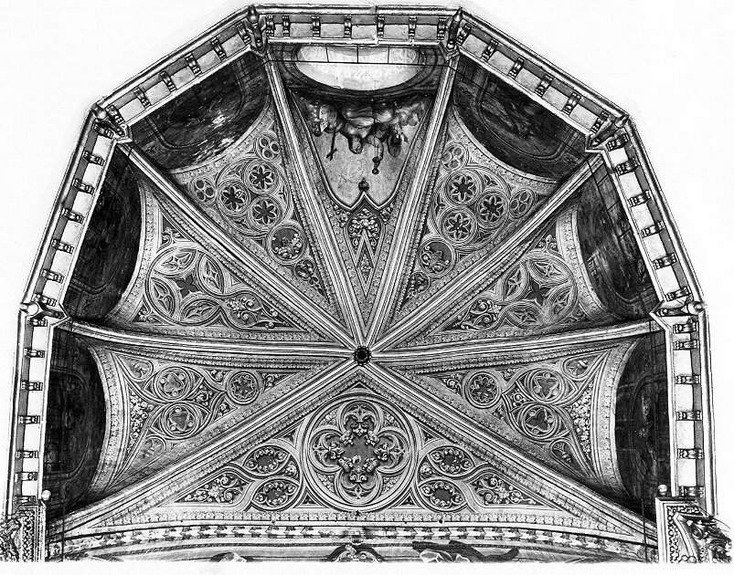 motivi decorativi (dipinto, insieme) di Sergardi Domenico (attribuito) (sec. XVIII)