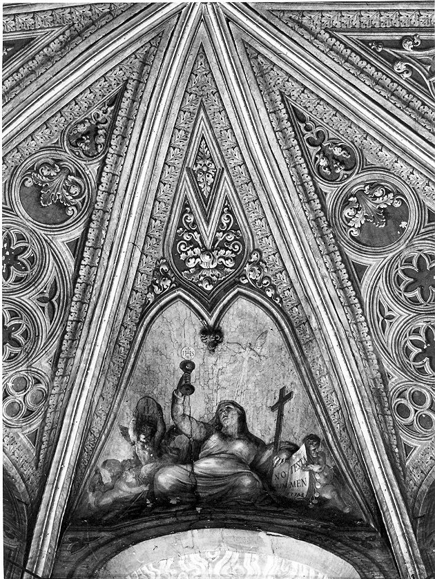 Fede (dipinto, elemento d'insieme) di Sergardi Domenico (attribuito) (sec. XVIII)