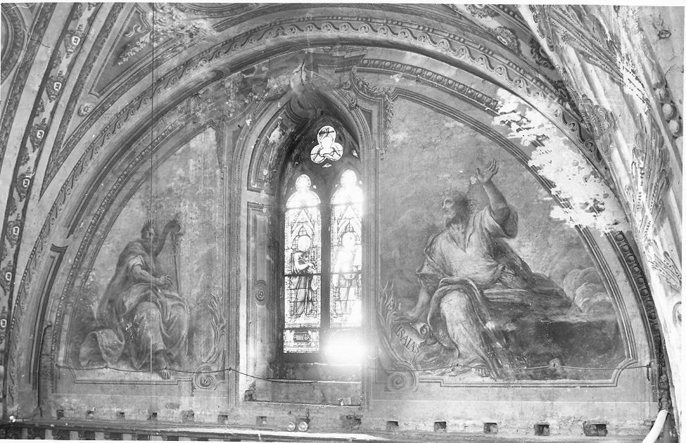 Isaia e David come profeta (dipinto, insieme) - ambito Italia centrale (seconda metà sec. XVIII)