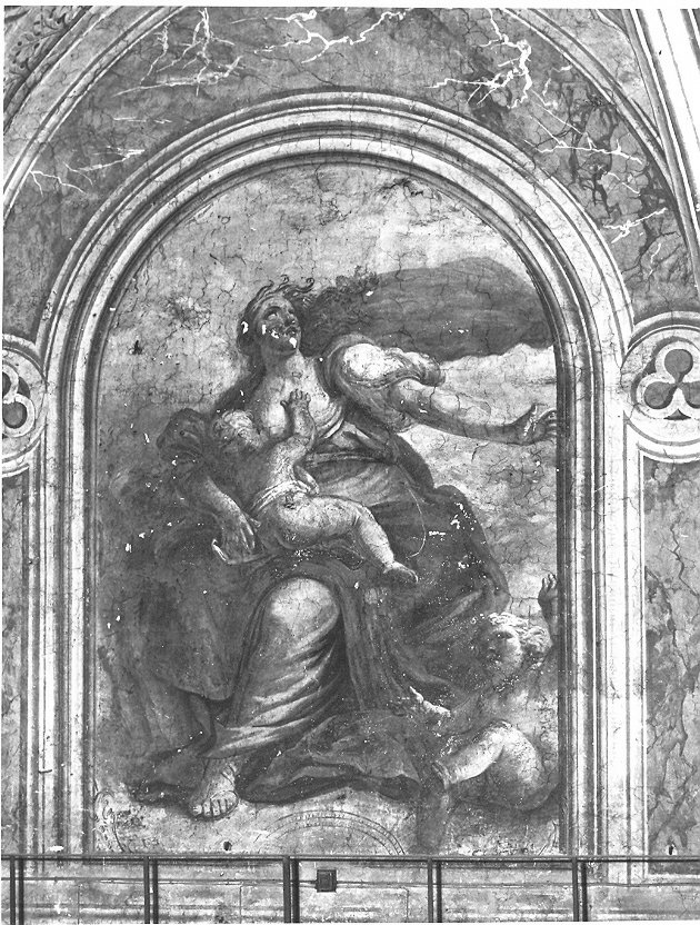 Carità (dipinto, opera isolata) - ambito Italia centrale (sec. XVIII)