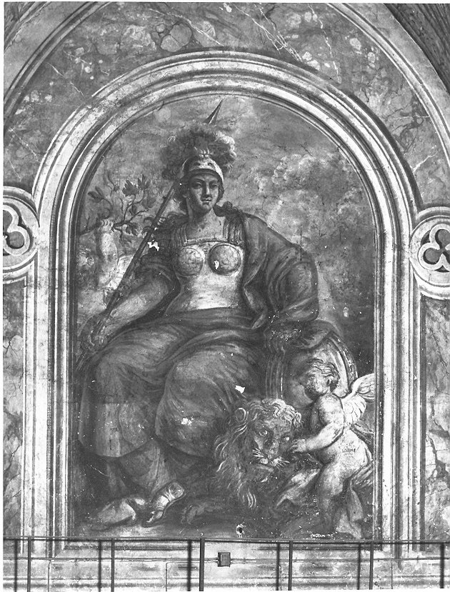 fortezza (dipinto, opera isolata) - ambito Italia centrale (sec. XVIII)