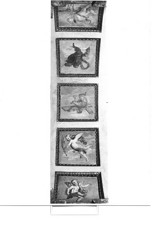 putti alati (dipinto) - ambito Italia centrale (sec. XVIII)